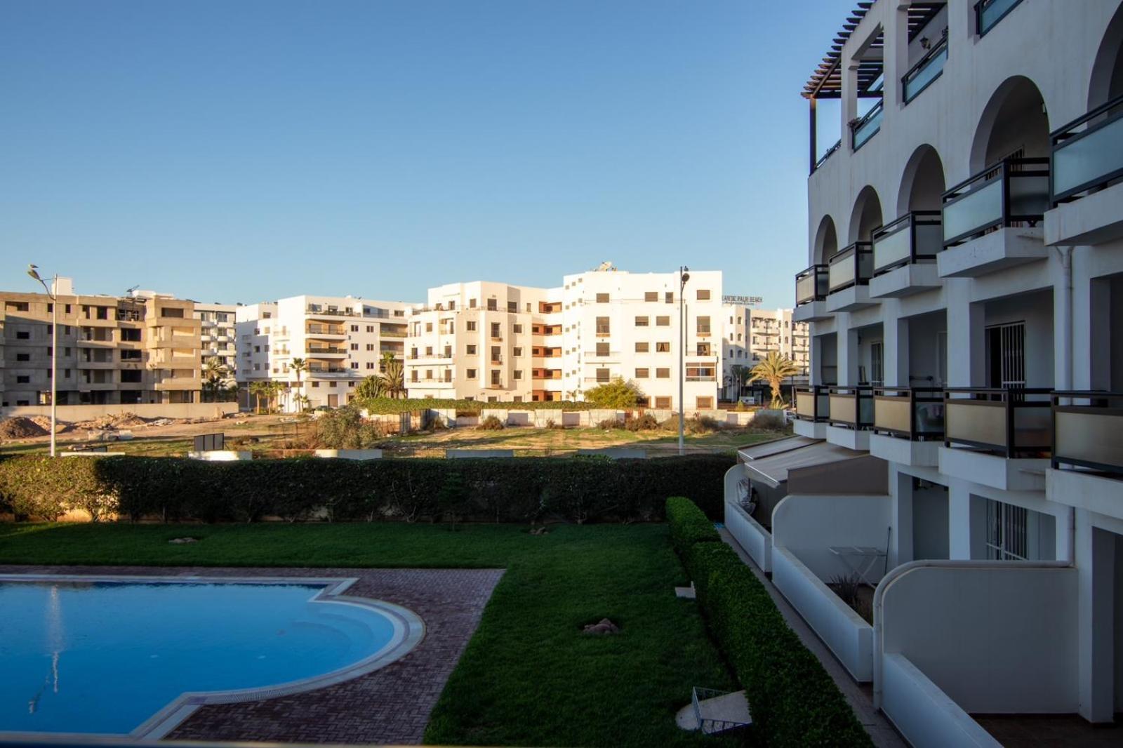Prime Apt Near Beach With Pool, Amenities, Activities Deals Agadir Eksteriør bilde